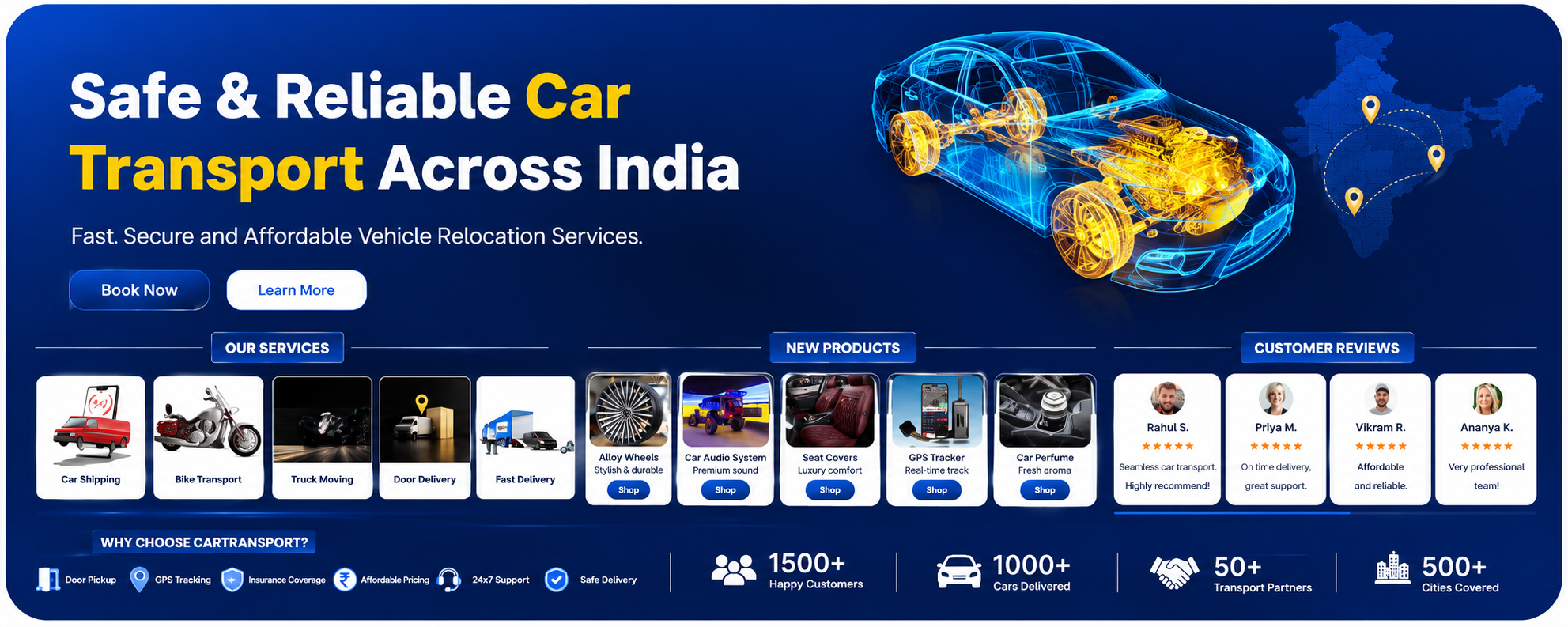 Car Transport Website